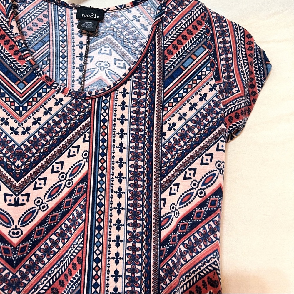 The 21 Tribal Print Dress